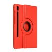 Samsung Galaxy Tab S9+/S10+ Red Litchi Texture 360 Rotation Leather Case - 3