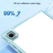 Samsung Galaxy Tab A8 Clear Acrylic Shockproof Case - Baby Blue - 4