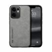 OPPO Reno13 F 5G Light Grey Magnetic Leather Phone Case Skin Feel - 1