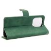 OPPO A5x 5G/4G Green Magnetic Flip Leather Phone Case Skin Feel - 5