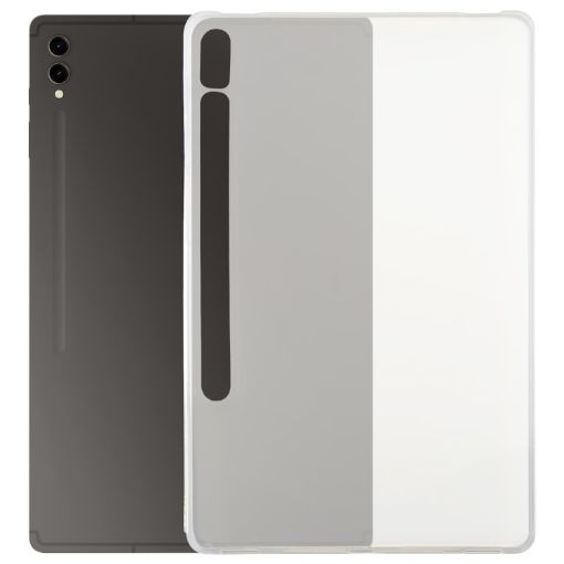 Samsung Galaxy Tab S9+ TPU Tablet Case - Frosted Clear Cover - 1