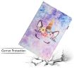 Samsung Galaxy Tab S6 Lite Litchi Texture Leather Case - Smiling Face - 8
