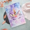Samsung Galaxy Tab A 8.0 2019 Litchi Leather Case - Smiling Face Design - 9