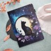 Samsung Galaxy Tab A 8.0 2015 Litchi Leather Tablet Case (Cat Design) - 9