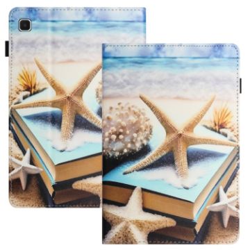 Samsung Galaxy Tab A7 10.4 2020 Litchi Leather Case (Starfish) - 1
