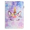 Samsung Galaxy Tab A7 10.4 2020 Litchi Leather Case - Smiling Face - 2