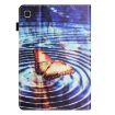 Samsung Galaxy Tab A7 10.4 2020 Butterfly Leather Tablet Case - 3
