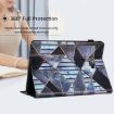 Samsung Galaxy Tab A 10.1 2016 Marble Litchi Leather Tablet Case - 7