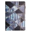 Samsung Galaxy Tab S7 Litchi Texture Marble Leather Tablet Case - 2