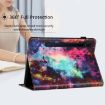 Samsung Galaxy Tab S7 Litchi Texture Leather Case - Starry Sky Design - 7