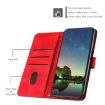 Xiaomi 14 Ultra Red Leather Phone Case with Lanyard - 4