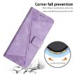 Xiaomi 14 Ultra Purple Leather Phone Case with Lanyard - 5