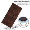Xiaomi 14 Ultra Brown Leather Phone Case with Lanyard - 5
