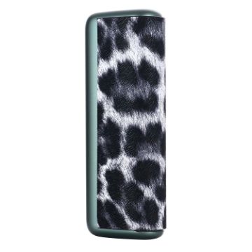 IQOS ILUMA Prime PU Leather Case - Leopard White Electronic Cigarette Cover - 1