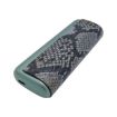 IQOS ILUMA Prime PU Leather Case - Snake Pattern Dark Grey Cover - 3