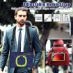 Samsung Galaxy Tab S9/S8/S7 Silicone Hybrid Case with Holder & Strap - 8