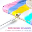 Galaxy Tab S10 FE/S9 FE/S9/S8/S7 Rugged Tablet Case - Colorful Pink - 3