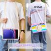 Galaxy Tab S10 FE/S9 FE/S9/S8/S7 Rugged Tablet Case - Colorful Pink - 8