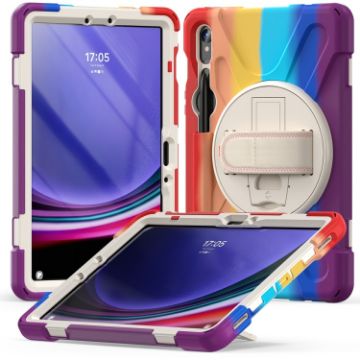 Galaxy Tab S10 FE/S9 FE/S9/S8/S7 Rugged Case with Rotatable Kickstand - 1