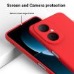 Huawei nova Y73 4G Red Liquid Silicone Dropproof Phone Case - 4
