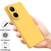 Huawei nova Y73 4G Yellow Liquid Silicone Dropproof Phone Case - 2