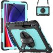 Samsung Galaxy Tab S10+/S9+/S9 FE+ Silicone Hybrid Case Black/Blue - 1