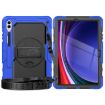 Samsung Galaxy Tab S10+/S9+/S9 FE+ Silicone Hybrid Case Dark Blue/Black - 2