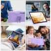 Samsung Galaxy Tab S9+ Rugged Case with Butterfly Kickstand - Raro Purple - 5