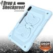 Samsung Galaxy Tab S9+ Rugged Butterfly Kickstand Case - Ice Blue - 3