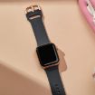 Apple Watch SE 2022 44mm Dark Grey Silicone Band Pin Buckle - 4