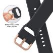 Apple Watch Series 7 41mm Dark Grey Silicone Band Pin Buckle - 3