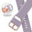 Apple Watch Series 2 38mm Silicone Band, Pin Buckle - Baby Purple - 3