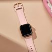 Apple Watch Ultra 2 49mm Pink Silicone Pin Buckle Band - 4