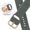 Apple Watch Ultra 2 49mm Olive Silicone Pin Buckle Band - 3