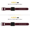 Apple Watch Series 9 41mm Wine Red Silicone Band Pin Buckle - 2