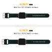 Apple Watch SE 2023 40mm Dark Green Silicone Band Pin Buckle - 2