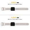 Apple Watch SE 2023 40mm Starlight Silicone Pin Buckle Band - 2