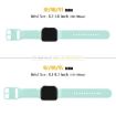 Apple Watch Series 10 46mm Mint Green Silicone Band Pin Buckle - 2