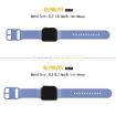 Apple Watch Series 10 46mm Cyan Blue Silicone Band Pin Buckle - 2