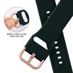Apple Watch Series 10 46mm Dark Green Silicone Band Pin Buckle - 3