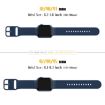 Apple Watch Series 10 42mm Silicone Band - Abyss Blue Pin Buckle - 2