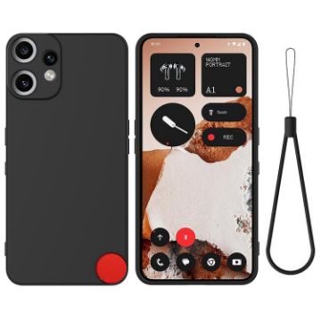 Nothing CMF Phone 2 Pro Black Liquid Silicone Dropproof Case - 1
