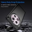 OPPO A2 Pro Black Carbon Fiber Brushed Texture TPU Phone Case - 3