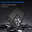 OPPO F25 Pro 5G Black Carbon Fiber Brushed Texture TPU Case - 3