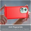 OPPO Reno11 Global Red Carbon Fiber Brushed Texture TPU Phone Case - 5