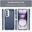 OPPO Reno12 Pro Global Blue Carbon Fiber Brushed TPU Phone Case - 2