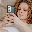 OPPO Reno12 Global Carbon Fiber Brushed Texture TPU Case - Black - 7