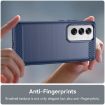 OPPO Reno12 Global Blue Carbon Fiber Brushed TPU Phone Case - 5