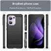 OPPO Reno13 F 5G Black Carbon Fiber Brushed TPU Phone Case - 2
