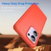 OPPO Reno13 F 5G Red Carbon Fiber Brushed TPU Phone Case - 3